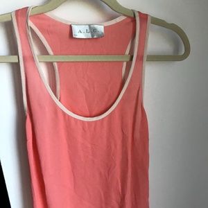 A.L.C. Blouse -- Coral/Salmon/Peach NWT